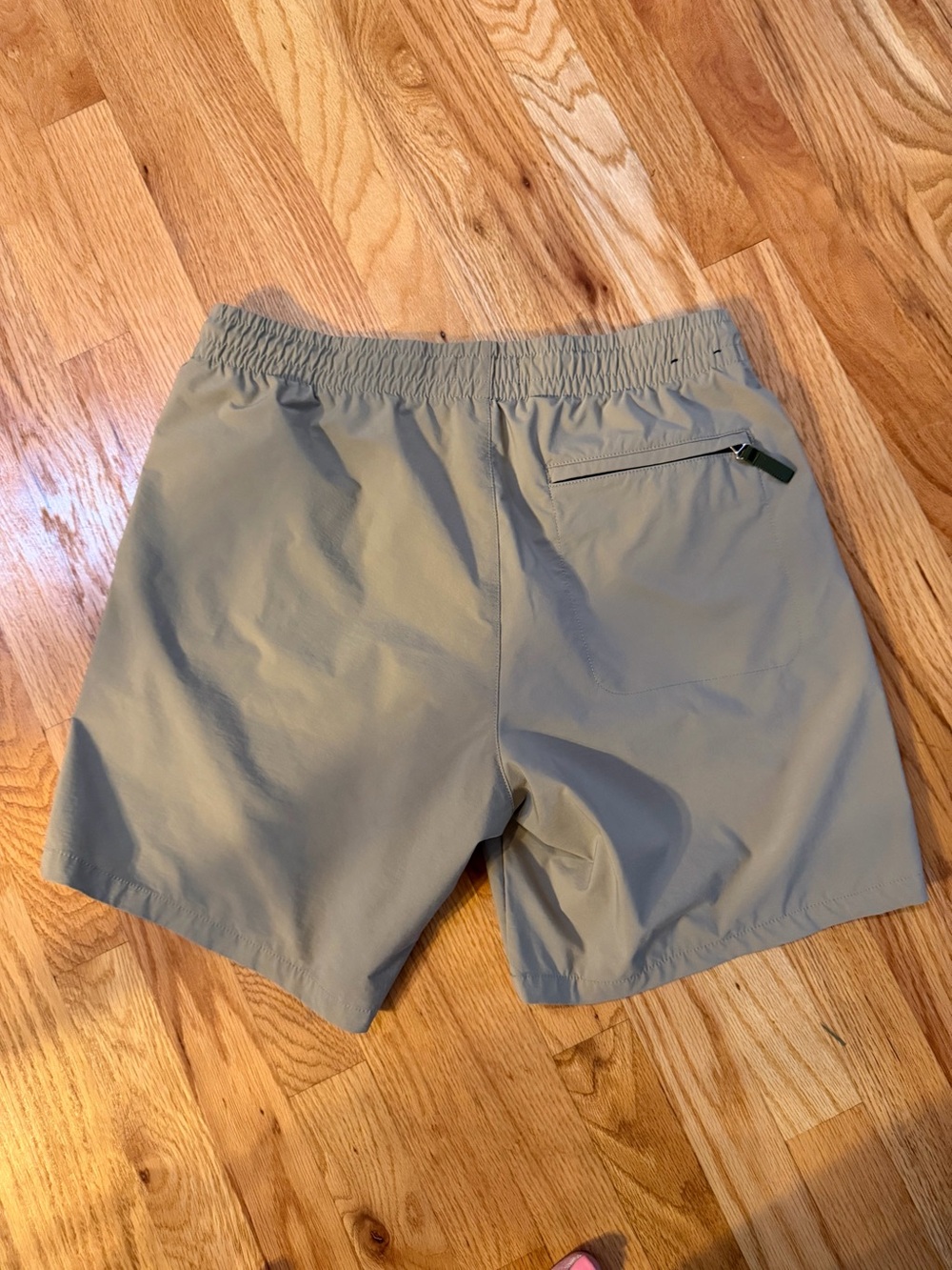 Bonobos Tan Swim Trunks with Black Drawstring - Picture 3 of 8